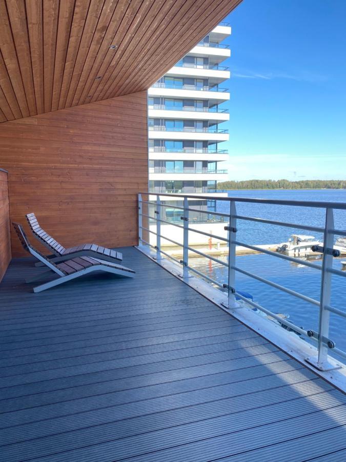 Sea View Lux Kalasatama Romantic Studio - Balcony & Coffee& Tee, Wifi, Gym &Sauna Helsinki Ngoại thất bức ảnh